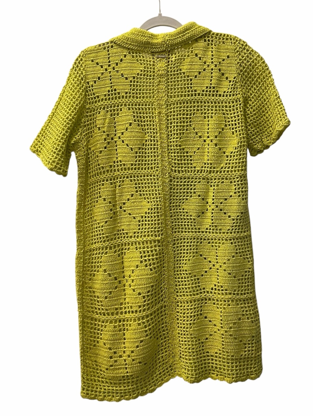 Cleobella Crochet Short-Sleeve Mini Dress - Picture 3 of 5